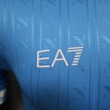 2025/26 Mens Napoli home blue  Player version soccer jersey
