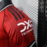 2025-26 Mens Manchester United new home red Player version Soccer Jersey