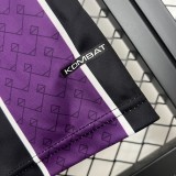 2025-26 Mens  Valladolid away Purple black soccer jersey