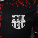 2025-26 Mens Barcelona Special Edition black Player version soccer Jersey