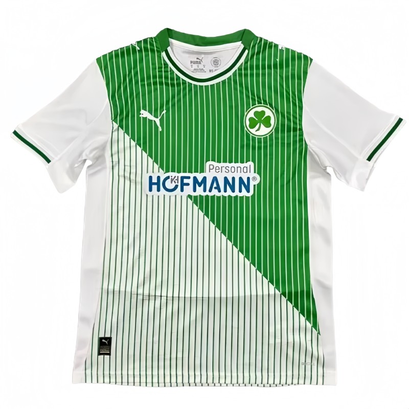 2025-26 Mens Greuther Furth Home Fans Soccer Jersey