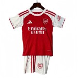 KIDS Arsenal home soccer  jersey 2025-26