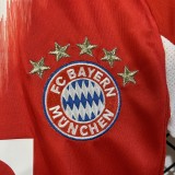 2025/26 Kids  Bayern Munich home red  jersey