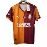 2025-26 Mens Galatasaray Advertisement home Fans Soccer Jersey