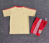 2025-26 KIDS Benfica  yellow  soccer Jersey