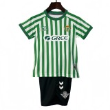 2025/26 Kids Real Betis soccer  jersey