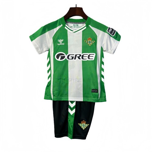 2025/26 Kids  Real Betis  home soccer  jersey