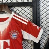 2025/26 Kids  Bayern Munich home red  jersey