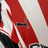 2025-26 Kids Sporting Gijon Home soccer jersey