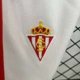 2025-26 Kids Sporting Gijon Home soccer jersey