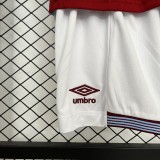 2025-26 Kids West Ham United Home soccer Jersey