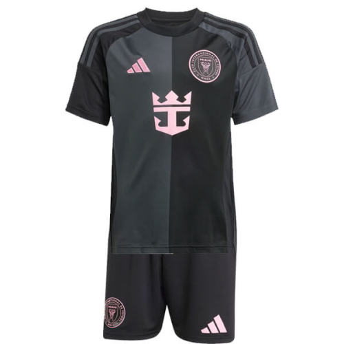 2025-26 Mens Inter Miami away black short training suit