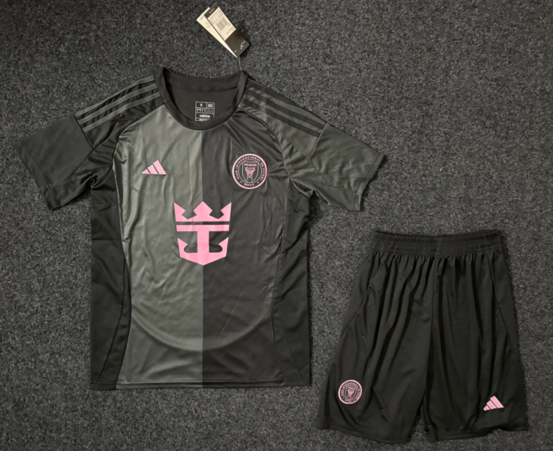2025-26 Mens Inter Miami away black short training suit
