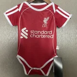 2025-26 LIV Home red baby Infant Crawl Suit