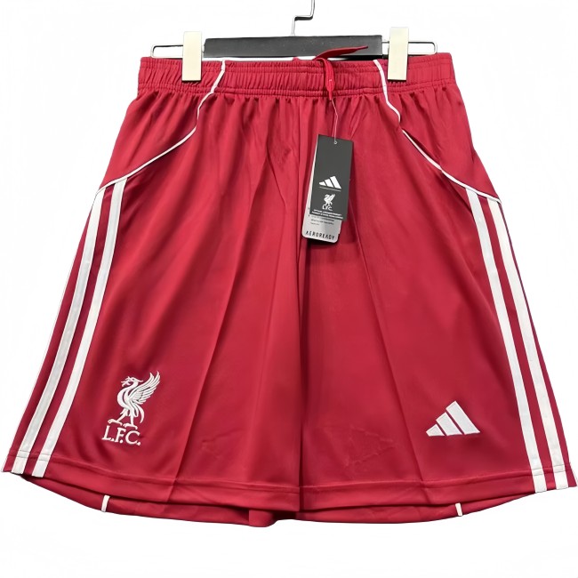2025-26 Mens LIV red home Shorts Pants