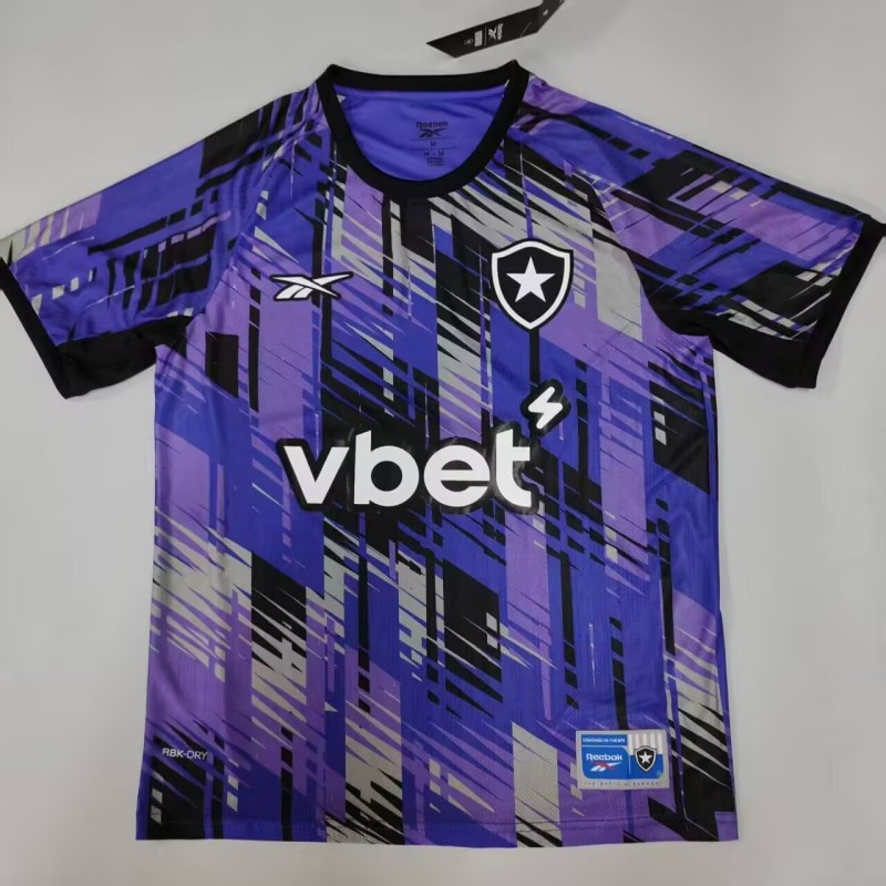 2025-26 Mens  Botafogo goalkeeper Purple Soccer Jersey