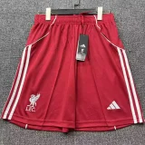 2025-26 Mens LIV red home Shorts Pants