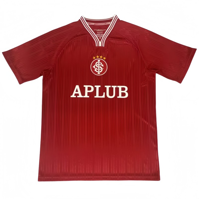 2025-26 Mens Brazil International retro red Soccer Jersey