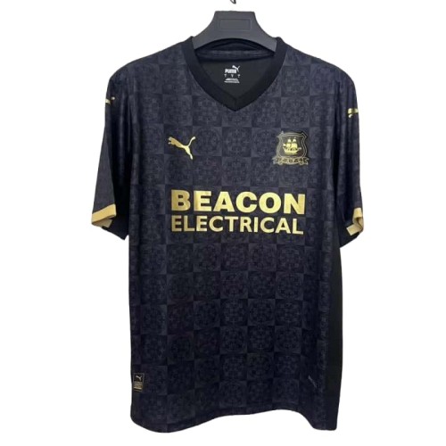 2025-26 Men’s Plymouth F.C away black Soccer Jersey
