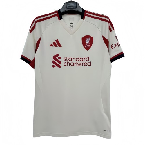 2025-26 Mens LIV away 1:1 Soccer Jersey