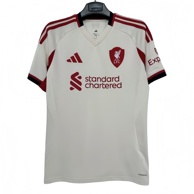 2025-26 Mens LIV away 1:1 Soccer Jersey