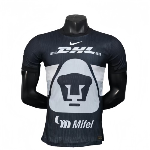 2025/26 Mens Pumas UNAM black Player version Soccer Jersey