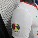 2025-26 Mens Chivas away Player version white Soccer Jersey