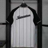 2025/26 Juventus white baseball uniform jersey