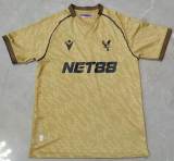 2025-26 Mens Crystal Palace  yellow Soccer Jersey Fans Version