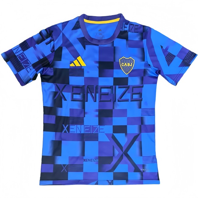 2025-26 Mens Boca Juniors Special edition blue soccer Jersey