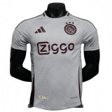 2025-26 Mens Ajax third away white Player version soccer Jersey
