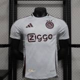 2025-26 Mens Ajax third away white Player version soccer Jersey