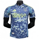 2025-26 Mens Ajax  away blue  Player version soccer Jersey