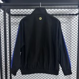 2025-26 Mens Manchester United black  windbreaker