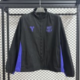 2025-26 Mens Barcelona black Windbreaker
