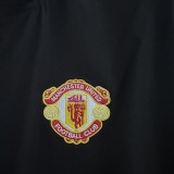 2025-26 Mens Manchester United black  windbreaker