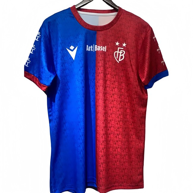 2025-26 Basel FC Blue Red Special Edition Fans Soccer Jersey