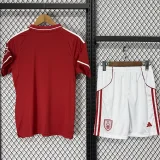 2025-26 Kids Nottingham Forest home red soccer Jersey
