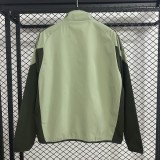 2025-26 Mens Real Madrid green  windbreaker