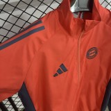 2025-26 Mens Bayern Munich red embroidery windbreaker