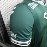 2025-26 Mens  Leon home green  Player version soccer Jersey