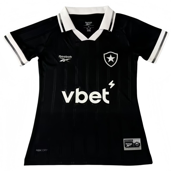 2025-26  Women Botafogo away black  Soccer Jersey