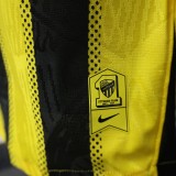 2025-26 Mens Ittihad yellow Player version soccer jersey
