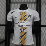 2024-25 Mens Ittihad away white  Player version soccer jersey
