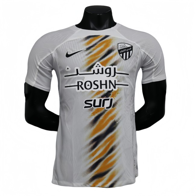 2024-25 Mens Ittihad away white  Player version soccer jersey
