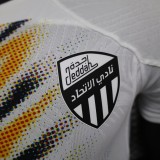 2024-25 Mens Ittihad away white  Player version soccer jersey