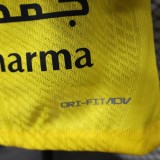 2025-26 Mens Ittihad yellow Player version soccer jersey