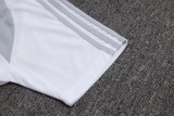 2025-26 Mens Real Madrid gray white Training Short Suit
