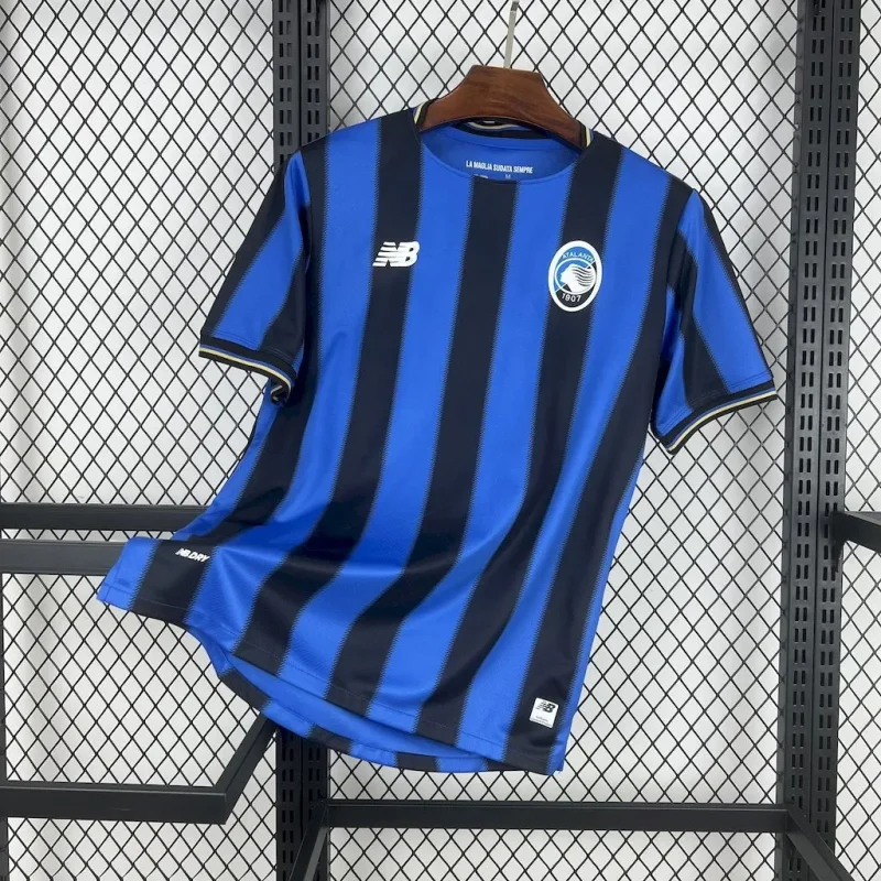 2025-26 Mens Atalanta blue Home soccer Jersey