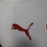 2025-26 Mens Galatasaray away white  Player soccer jersey